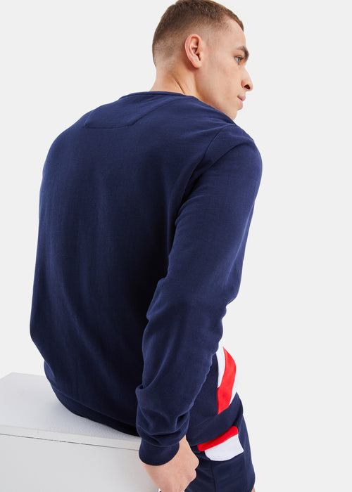 Saddle Sweatshirt - Dark Navy
