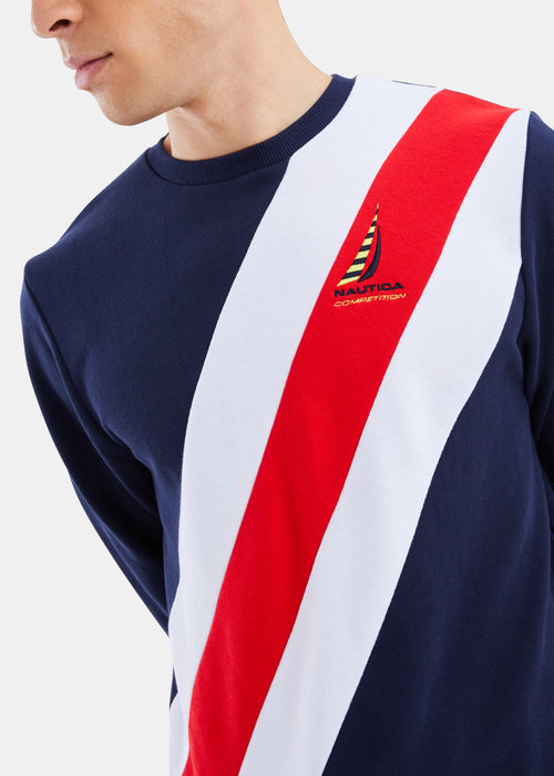 Saddle Sweatshirt - Dark Navy