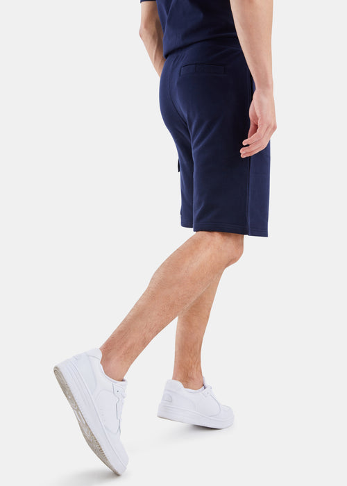 Tilefish 9.5" Fleece Short - Dark Navy