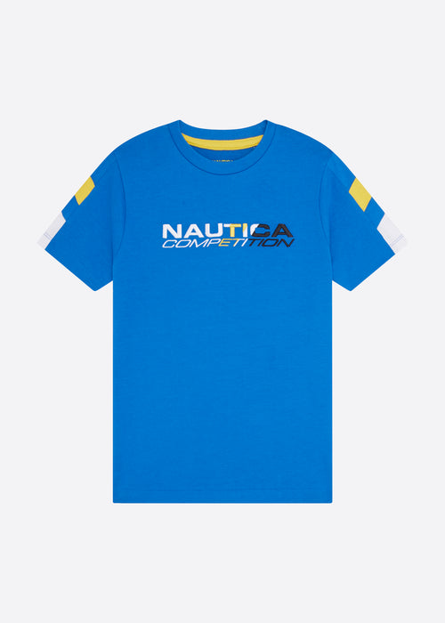 Nautica Competition Heffron T-Shirt - Royal Blue - Front