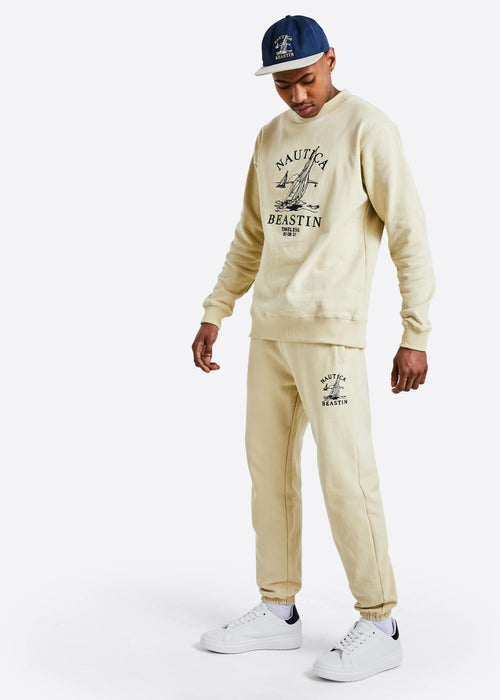 BEASTIN x NAUTICA Timeless Sweatpants - Cream