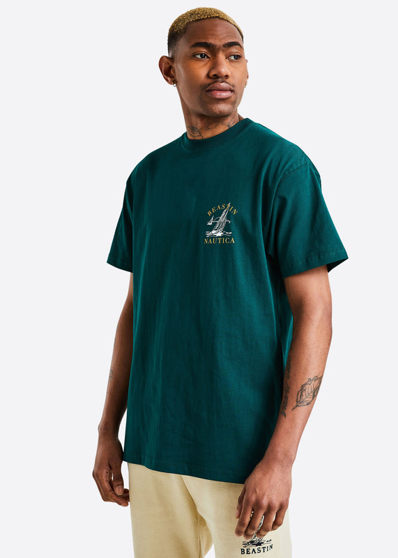 BEASTIN x NAUTICA Smooth Sailing T-Shirt - Green