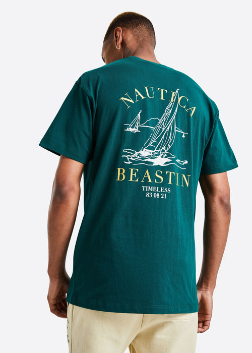 BEASTIN x NAUTICA Smooth Sailing T-Shirt - Green