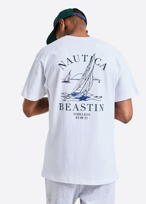 BEASTIN x NAUTICA Smooth Sailing T-Shirt - White