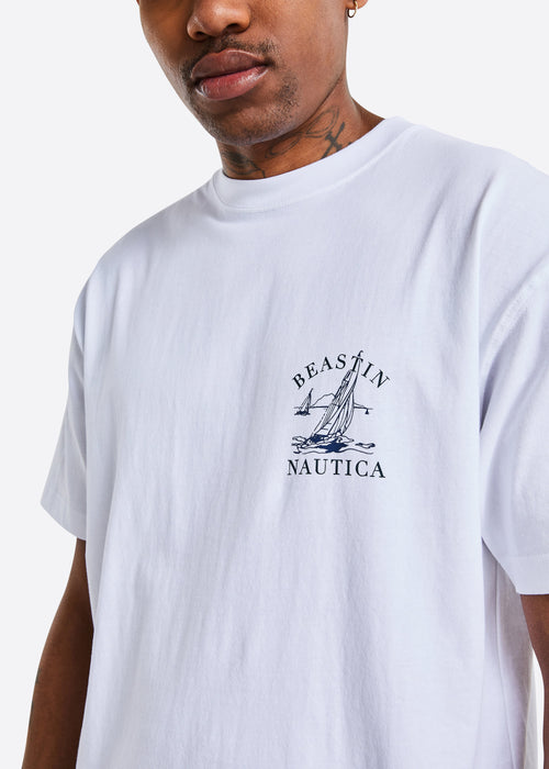 BEASTIN x NAUTICA Smooth Sailing T-Shirt - White