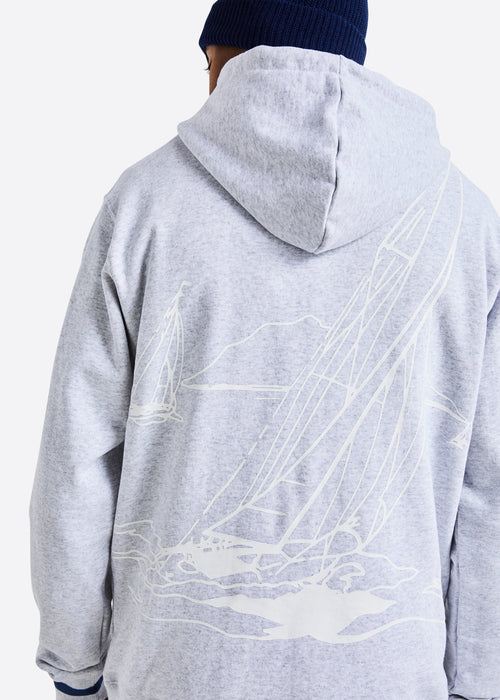 BEASTIN x NAUTICA Heritage Sailing Hoody - Off White