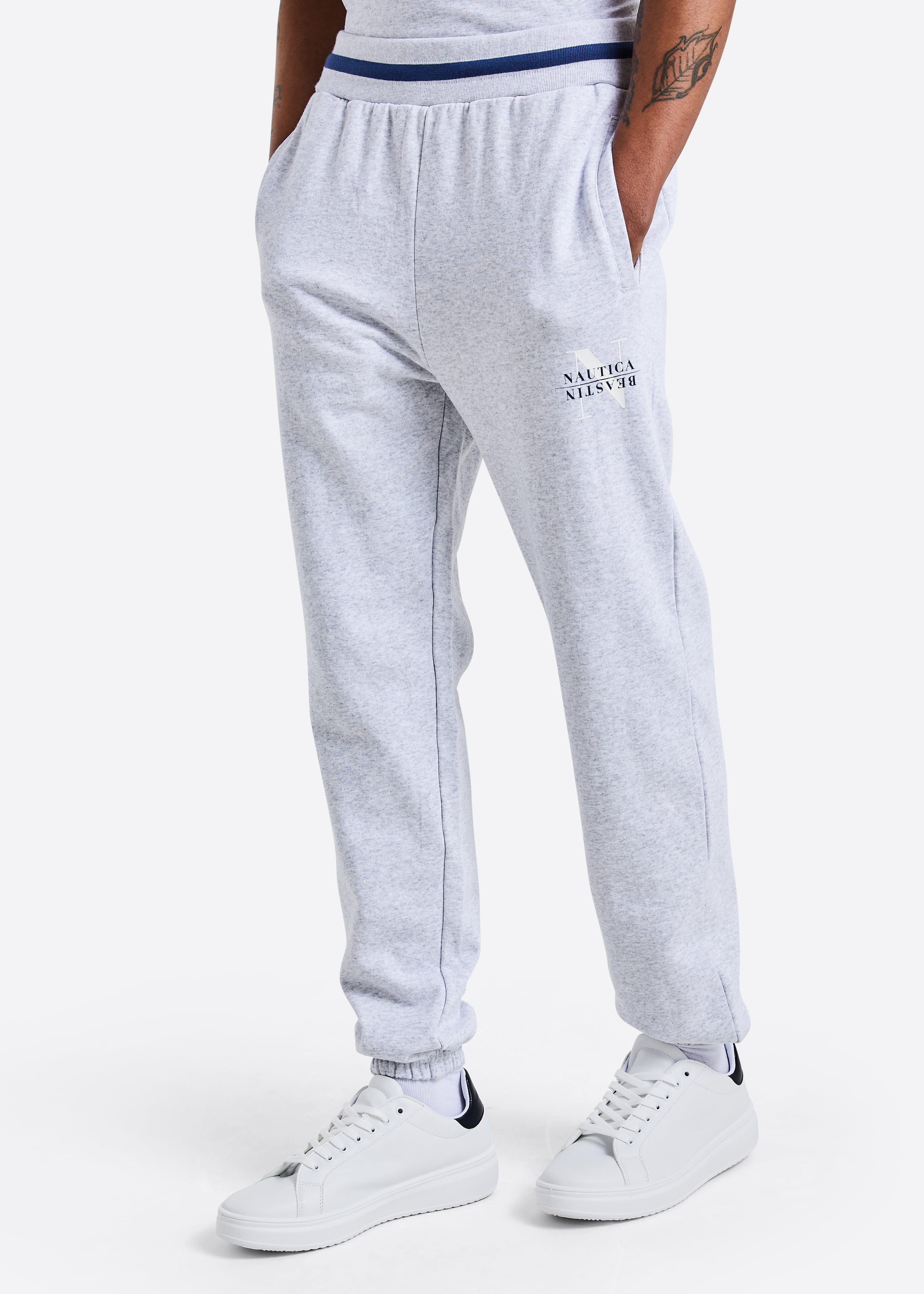 BEASTIN x NAUTICA Heritage Sailing Sweatpants - Off White