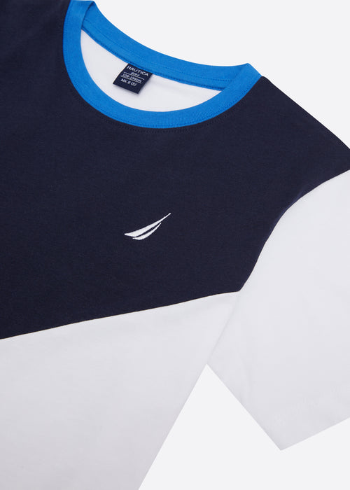 Falkner T-Shirt (JUNIOR) - Blue