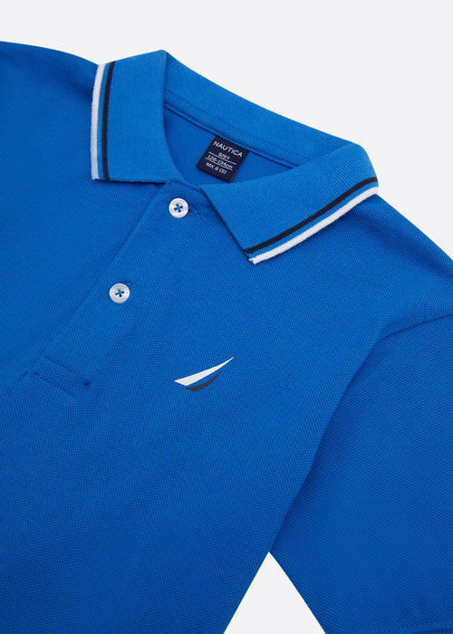 Brolin Polo Shirt (Junior) - Blue
