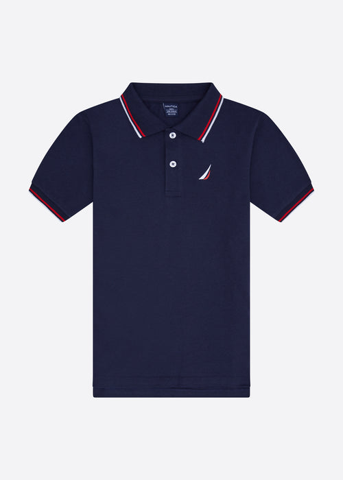 Brolin Polo Shirt (Junior) - Dark Navy