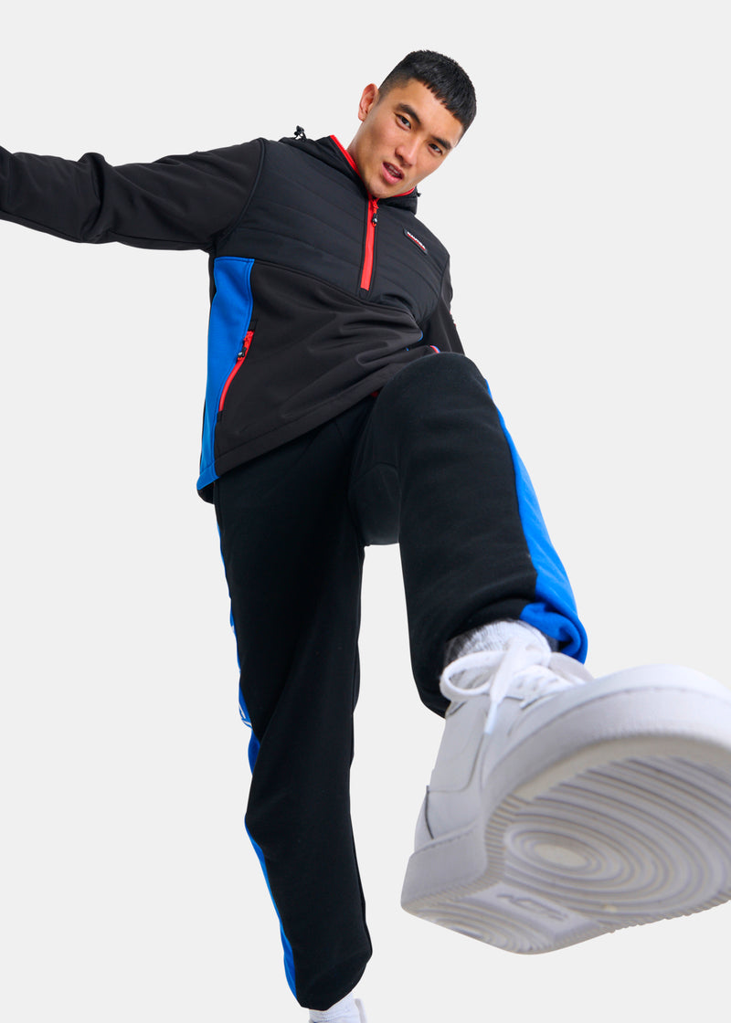 Ezile Hybrid Jacket - Black/Blue