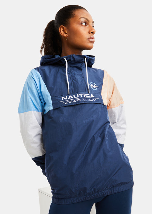 Jessica ½ Zip Track Top - Night Blue