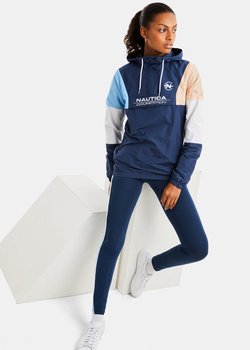 Jessica ½ Zip Track Top - Night Blue