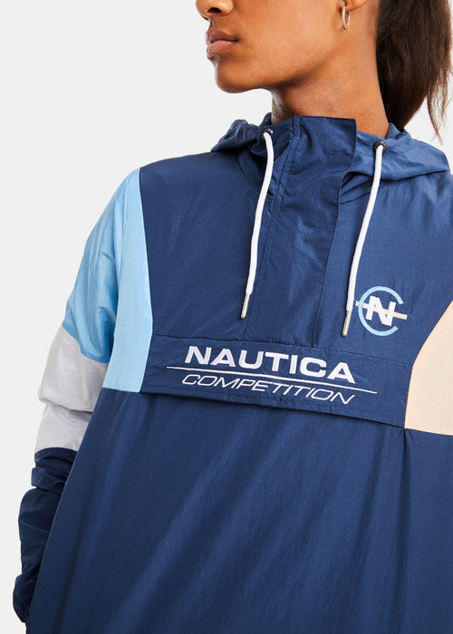 Jessica ½ Zip Track Top - Night Blue