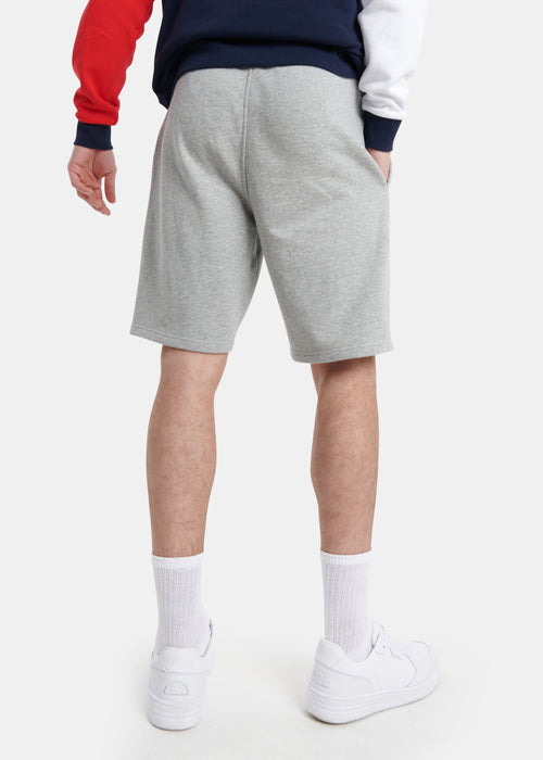Brummer 9.5" Fleece Short - Grey Marl