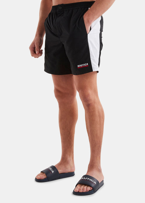 Clayton 6” Swim Short - Black