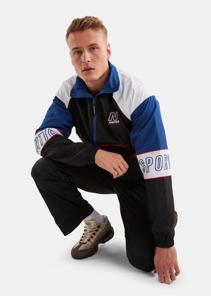 Riesel Track Top - Black