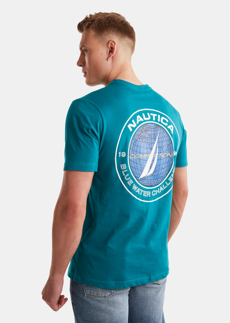 Port Philip T-Shirt - Marine Green