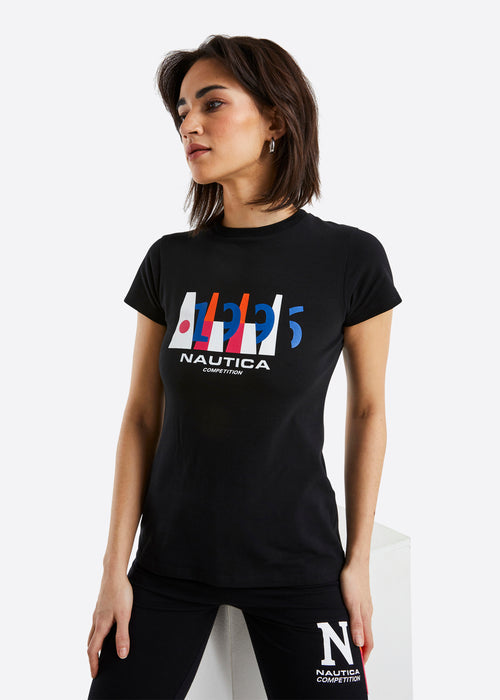 Nautica Competition Sierra T-Shirt - Black - Front