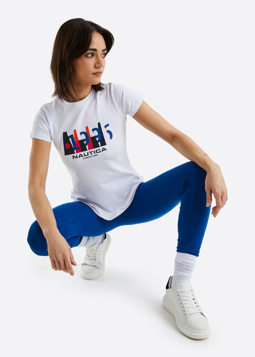 Nautica Competition Sierra T-Shirt - White - Full Body