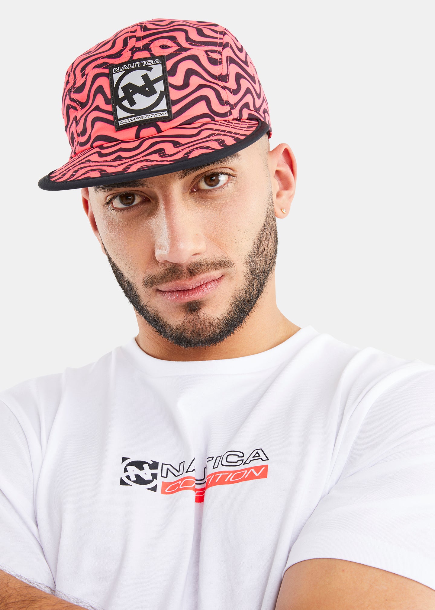 Hatch Snapback Cap Dark Neon Pink