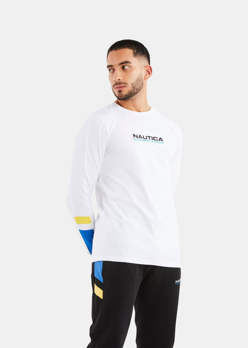 Bo Hai Long Sleeve T-Shirt - White