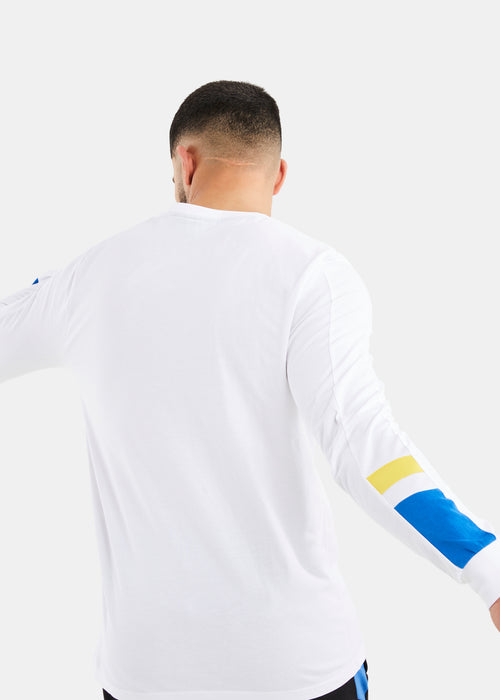 Bo Hai Long Sleeve T-Shirt - White