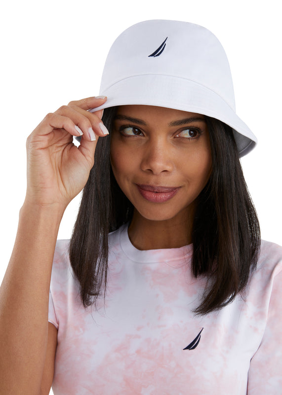 Trapp Bucket Hat - White