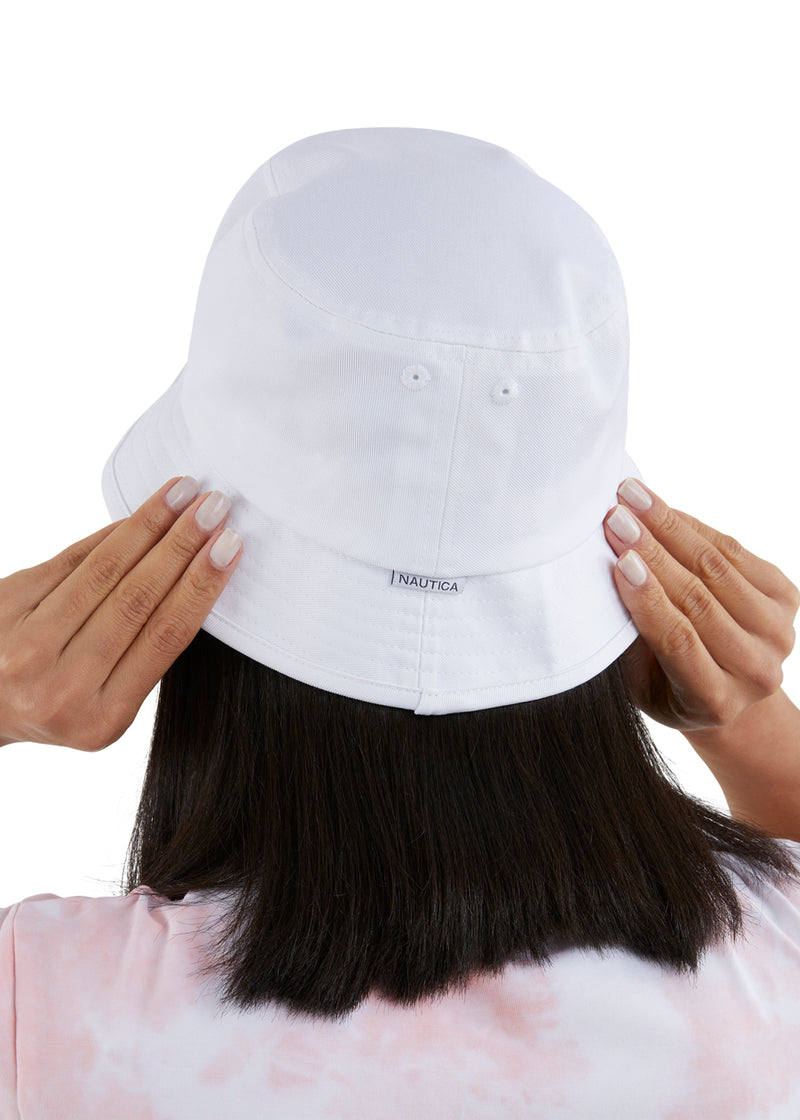 Trapp Bucket Hat White Nautica