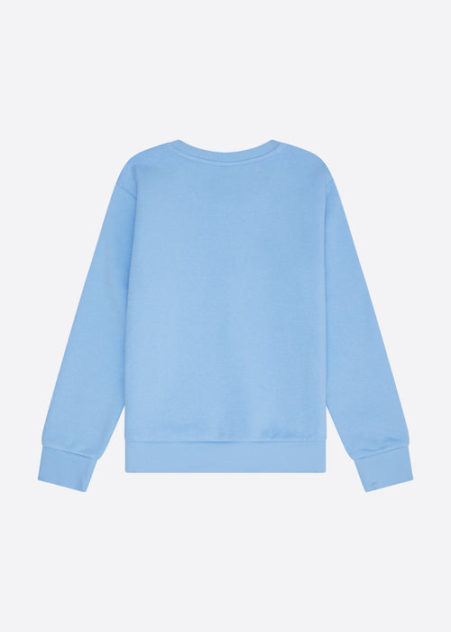 Ruby Sweatshirt - Pale Blue
