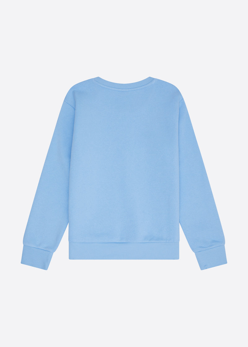 Ruby Sweatshirt - Pale Blue