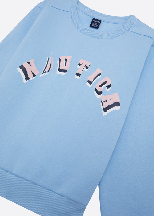 Ruby Sweatshirt - Pale Blue