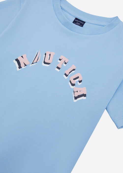 Phoebe T-Shirt - Pale Blue