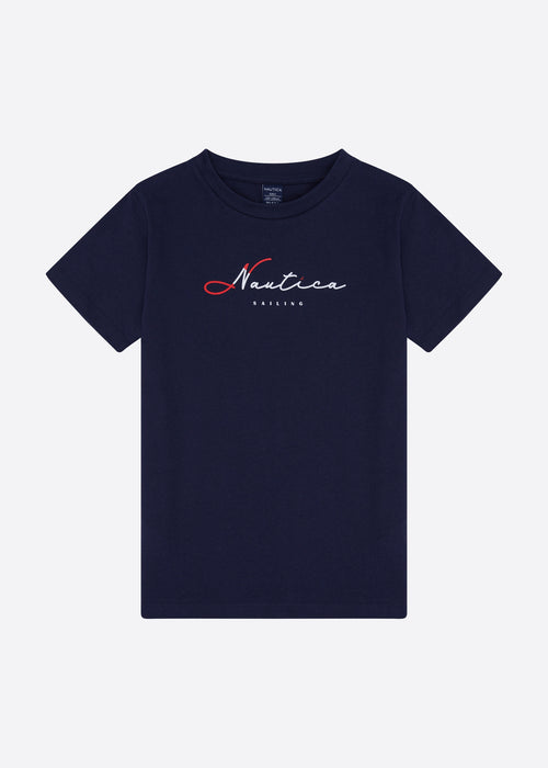 Poppy T-Shirt (Junior) - Dark Navy