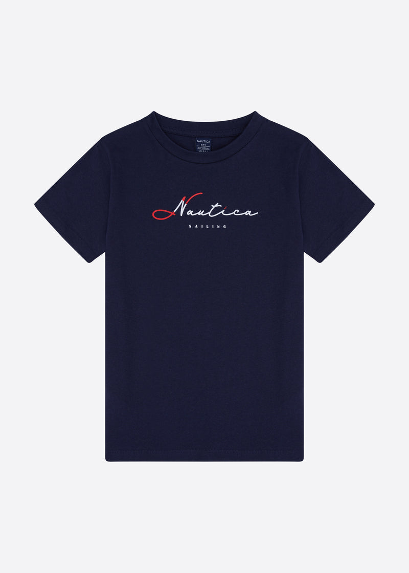 Poppy T-Shirt (Junior) - Dark Navy