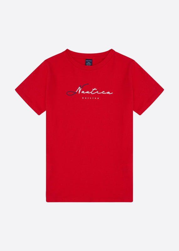 Poppy T-Shirt (Junior) - True Red