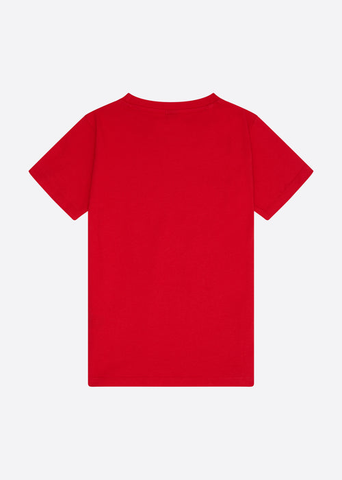 Poppy T-Shirt (Junior) - True Red