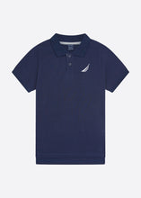 Load image into Gallery viewer, Anchor Polo Shirt - Dark Navy (Junior)