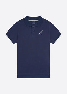 Anchor Polo Shirt - Dark Navy (Junior)