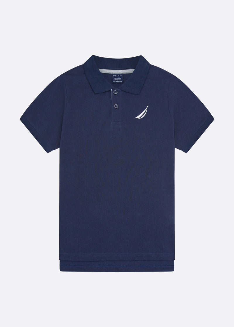 Anchor Polo Shirt - Dark Navy (Junior)