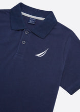 Load image into Gallery viewer, Anchor Polo Shirt - Dark Navy (Junior)
