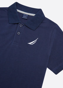 Anchor Polo Shirt - Dark Navy (Junior)