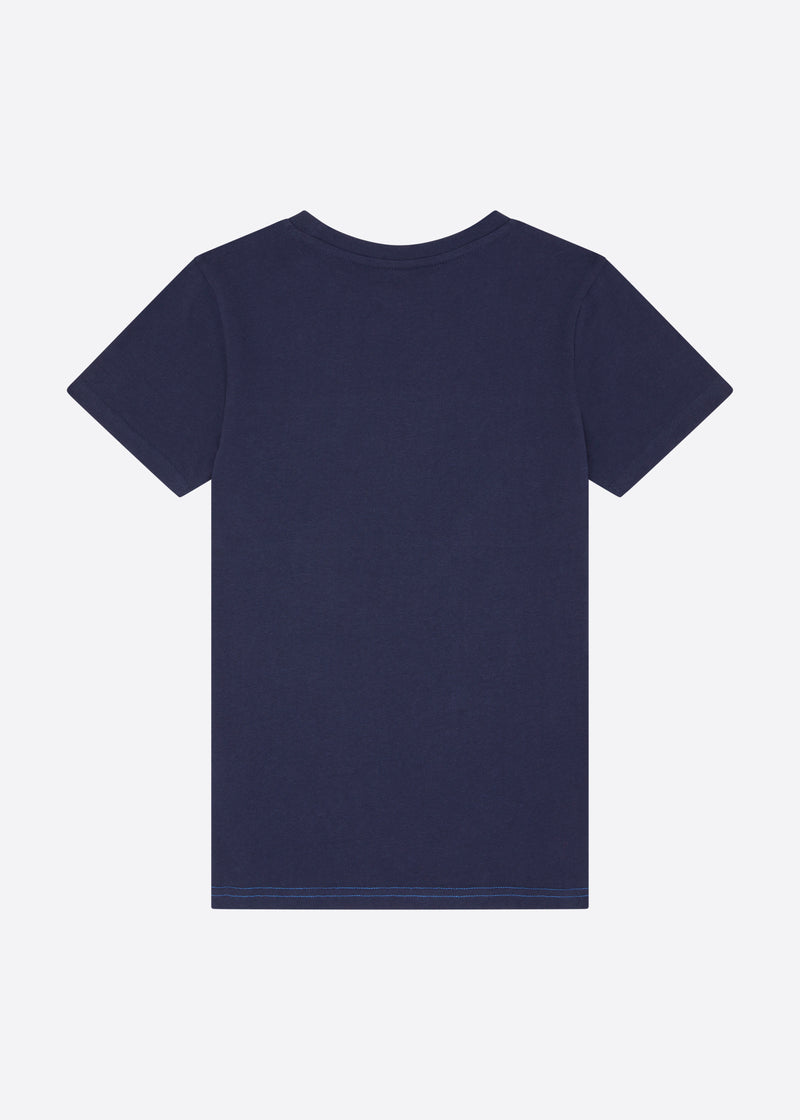 Blaine T-Shirt - Dark Navy/Blue