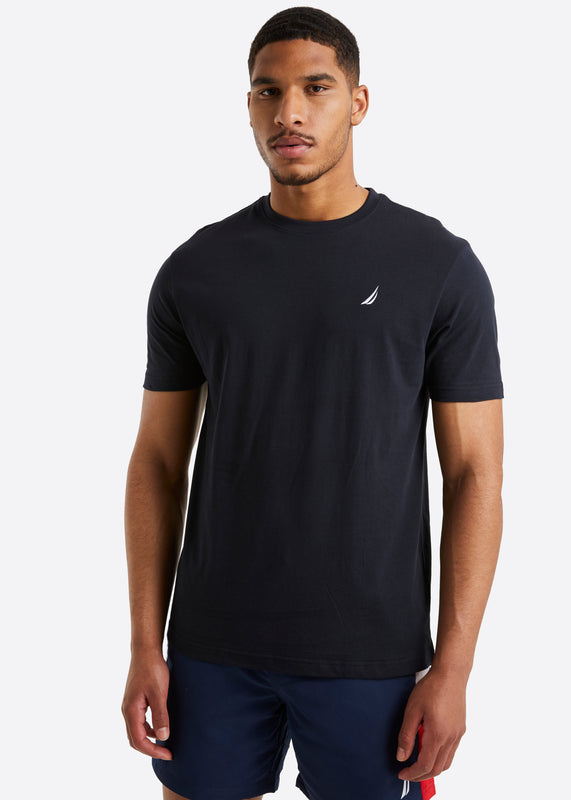 Nautica Bowen T-Shirt - Black - Front