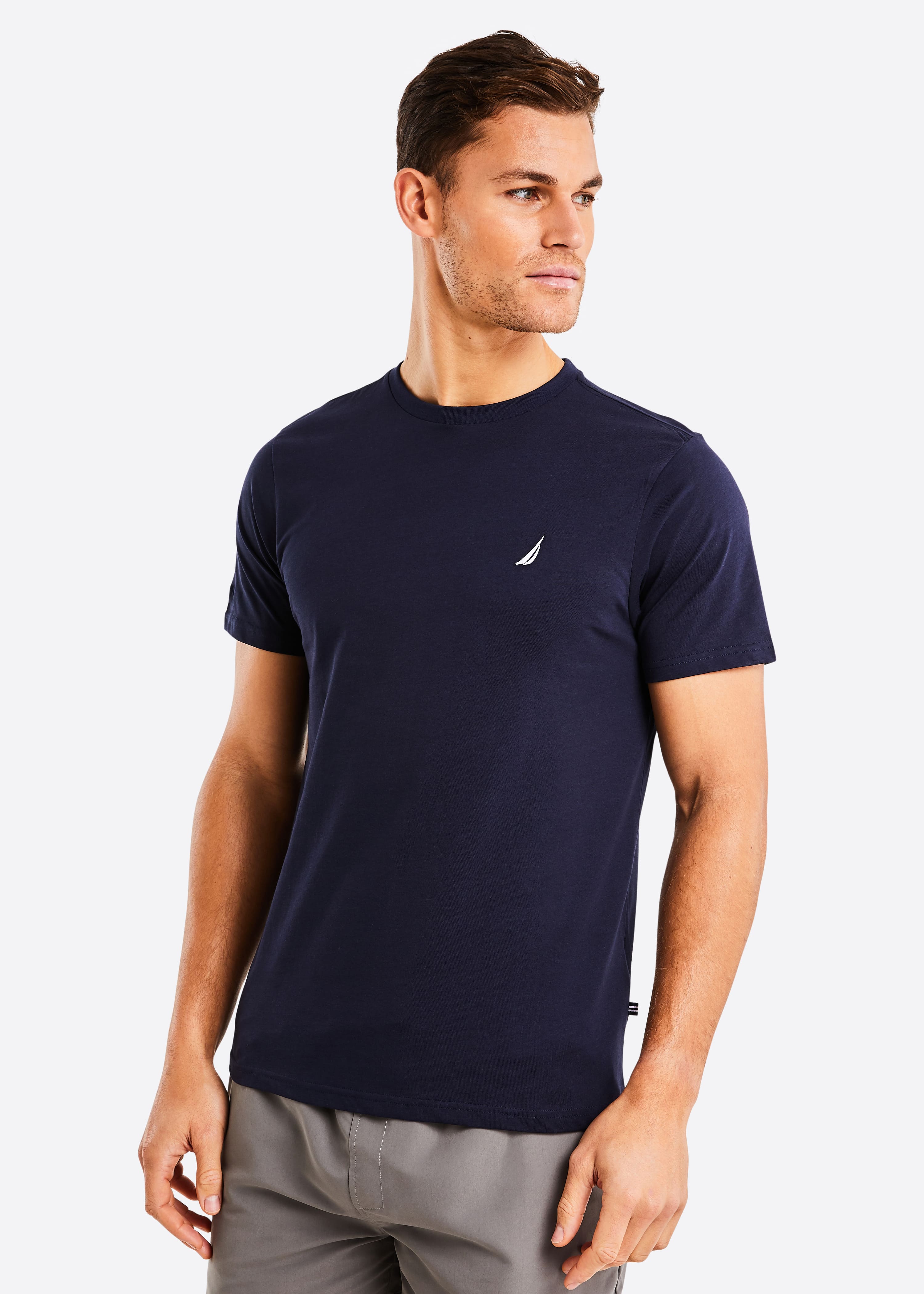 Nautica Bowen T-Shirt - Dark Navy - Front