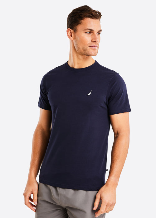Nautica Bowen T-Shirt - Dark Navy - Front