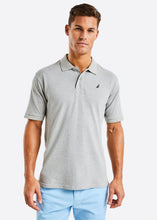 Load image into Gallery viewer, Nautica Calder Polo Shirt - Grey Marl - Front