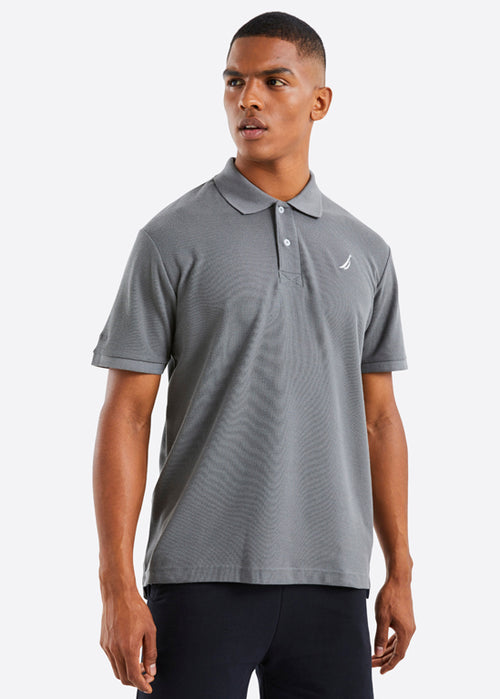 Calder Polo Shirt - Charcoal