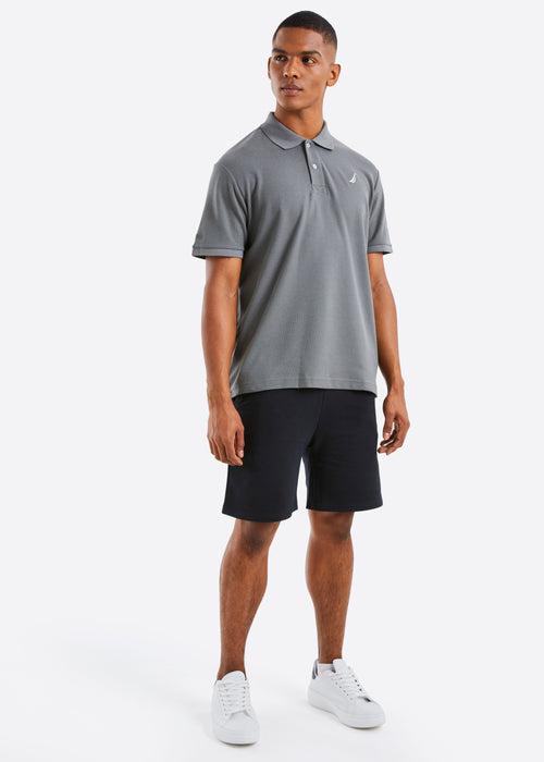 Calder Polo Shirt - Charcoal