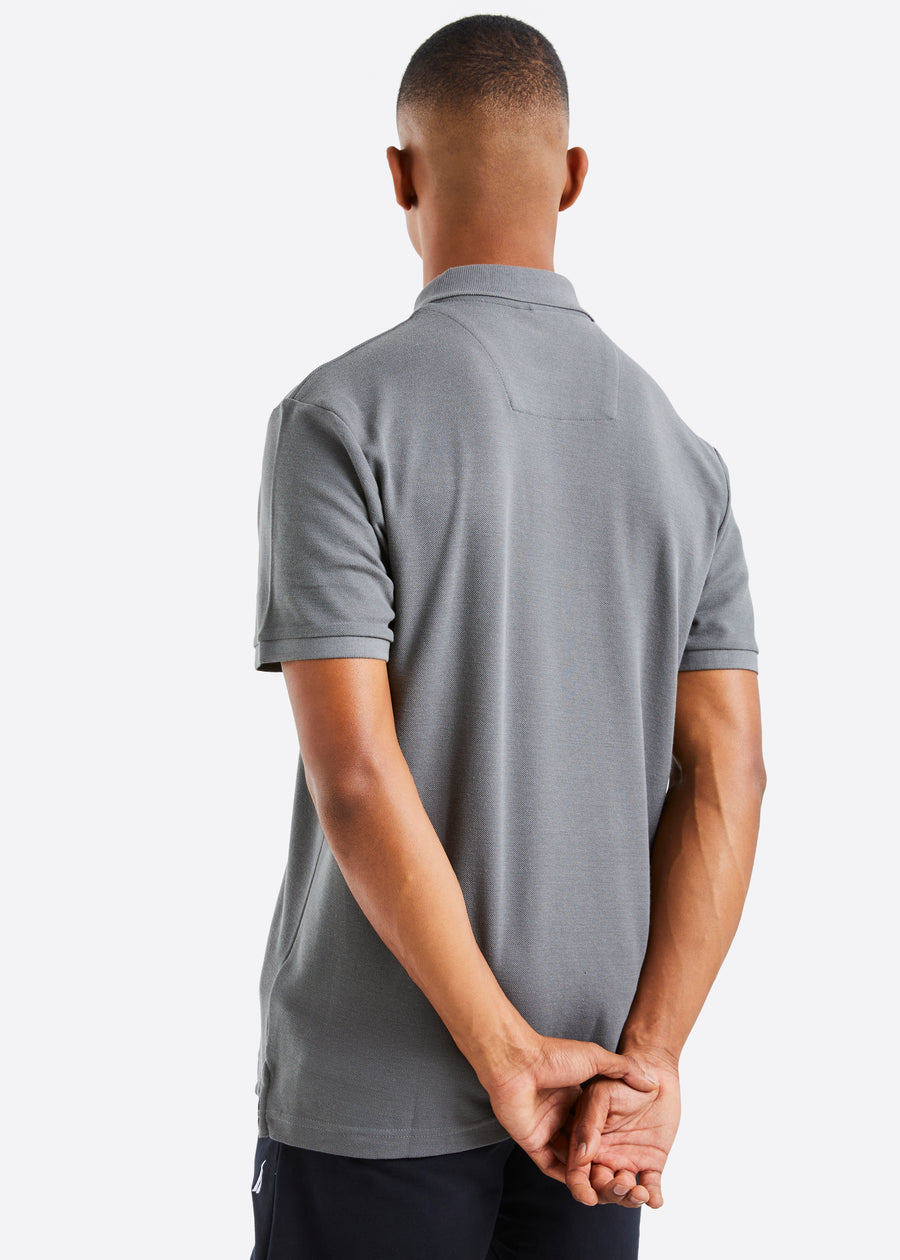 Calder Polo Shirt - Charcoal